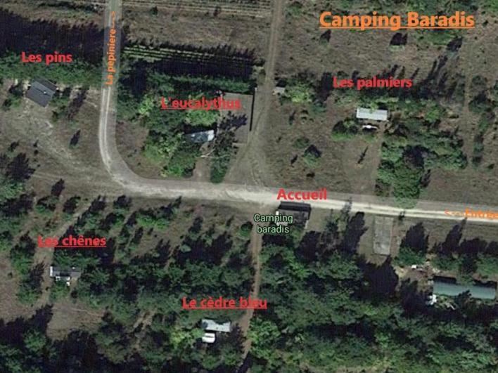 Camping Baradis Commensacq Zewnętrze zdjęcie